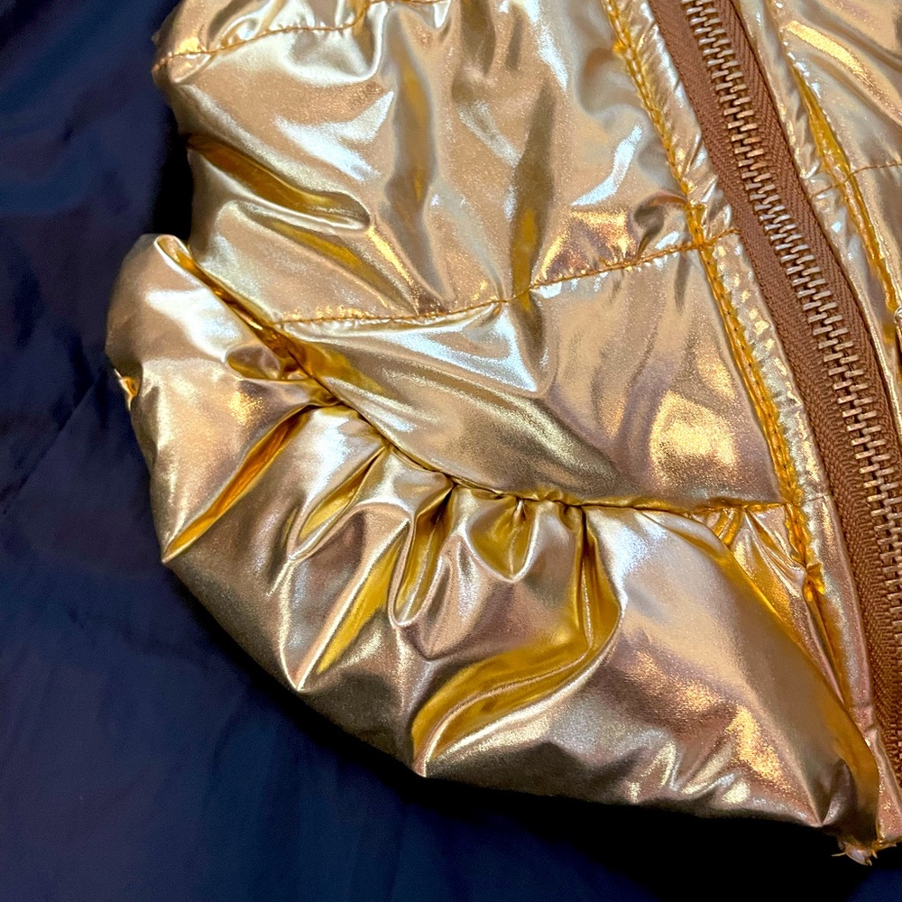 Gold pet jacket vest - Picture 4 of 5